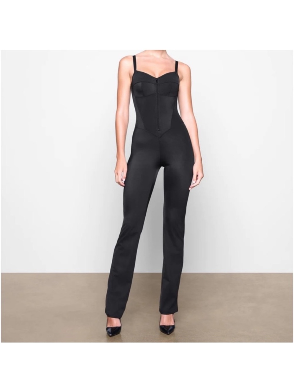 NWT Skims corset bootcut jumpsuit